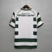 Sporting Lisbon 02/03 Home White&Green Soccer Jersey